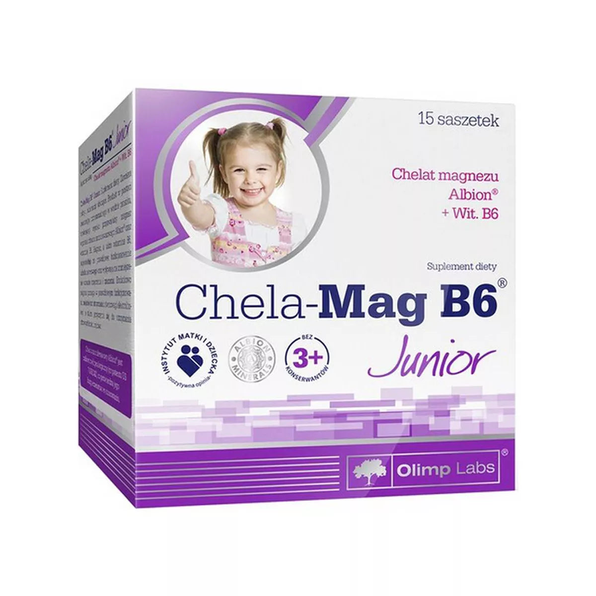 Chela- Mag B6 Junior, 15 Bustines