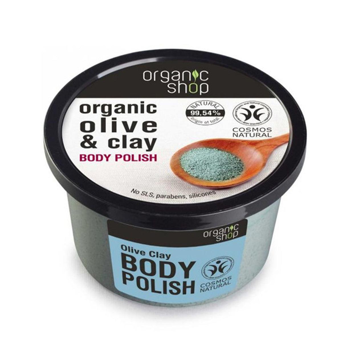 Olive & Clay Body Polish, 250 ml - GOLDFARMACI