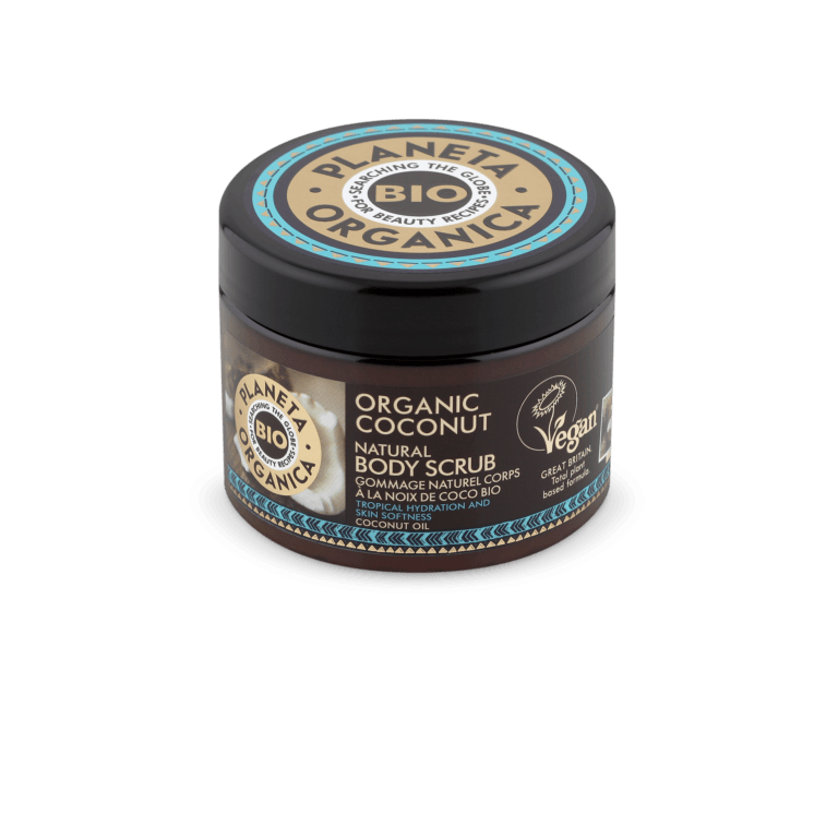 Organic Coconut Natural Body Scrub - GOLDFARMACI