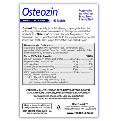 Osteozin Tablets - GOLDFARMACI