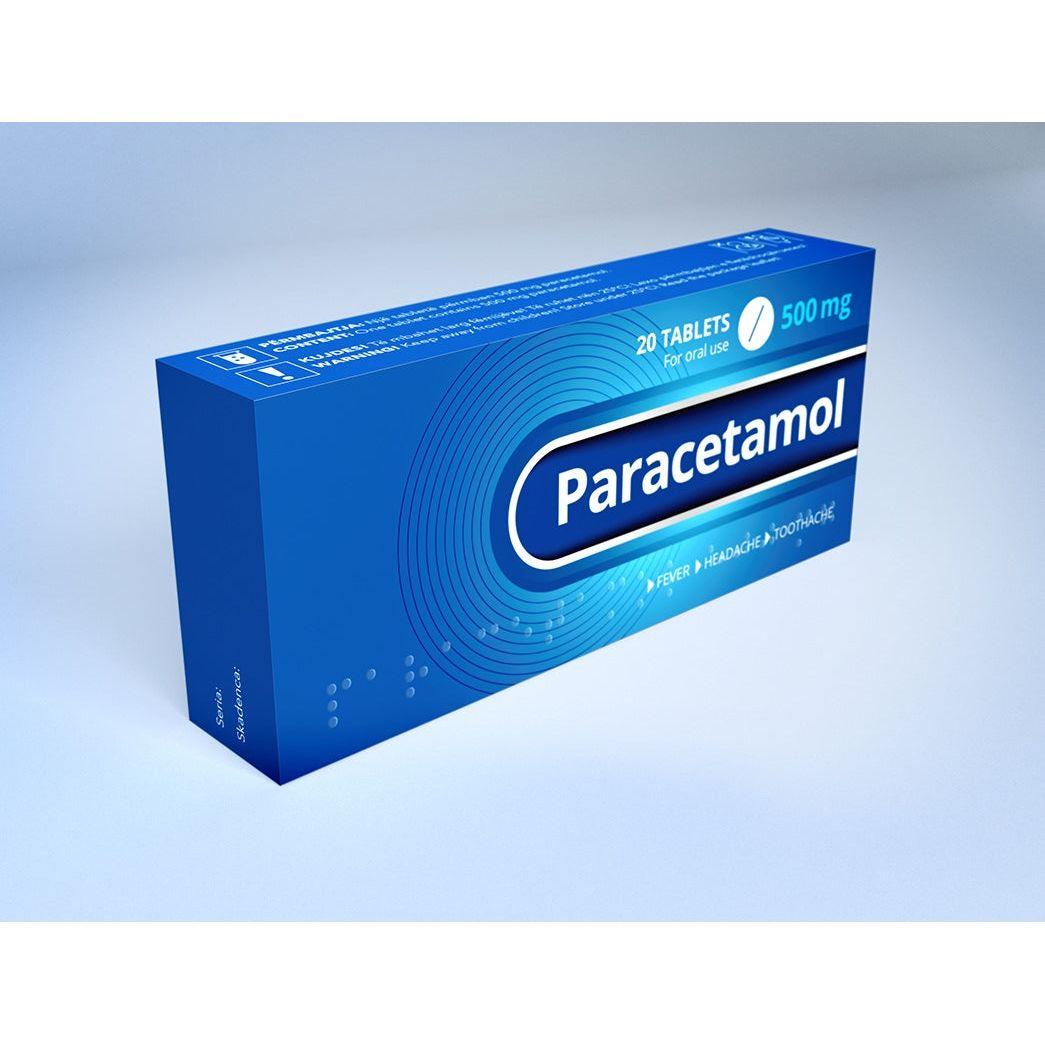 Paracetamol 500mg - GOLDFARMACI
