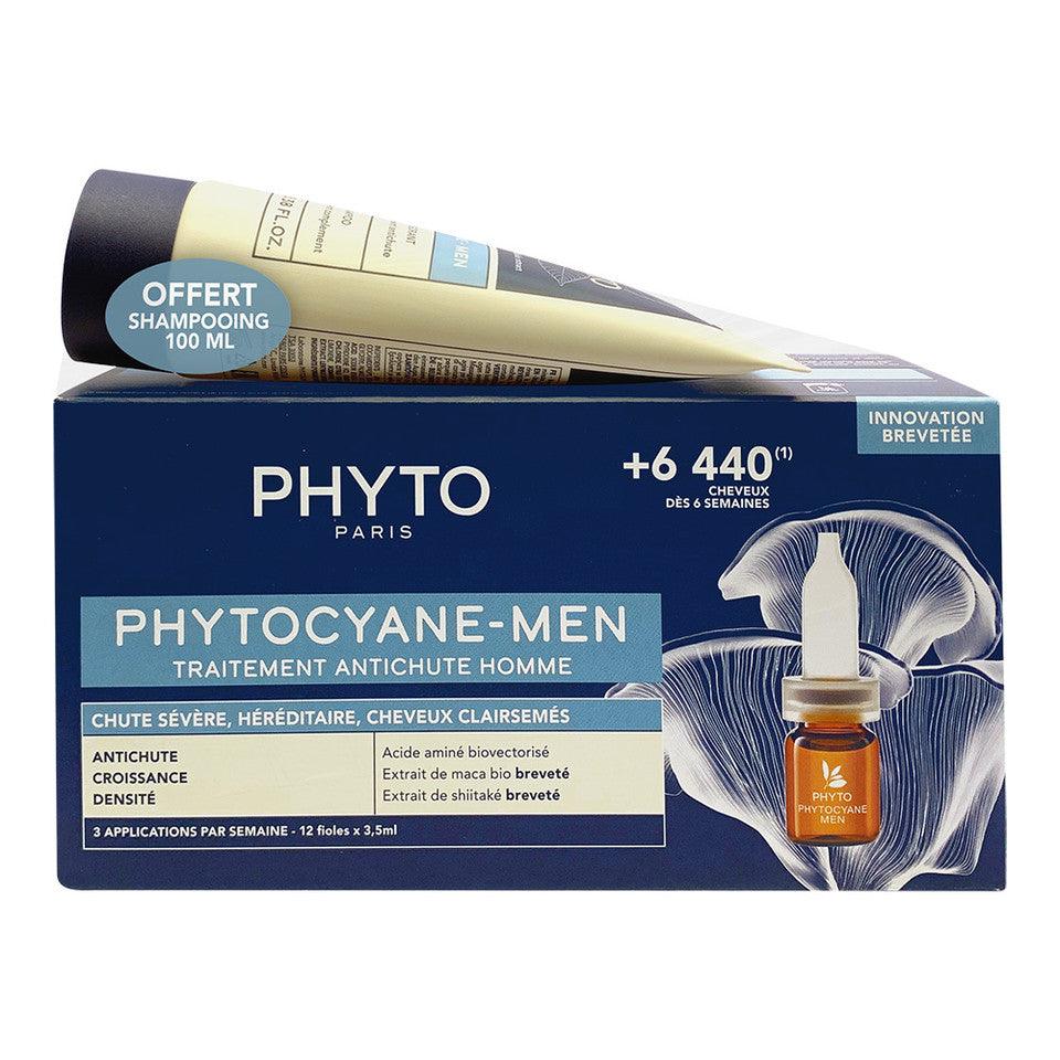 Phytocyane Men + Free Shampoo Set - GOLDFARMACI