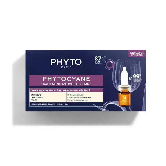 Phytocyane Traitement Chute Progressive For Women 12x5ml - GOLDFARMACI
