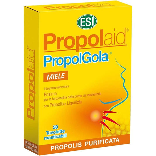 PropolGola Masticabile Miele - GOLDFARMACI