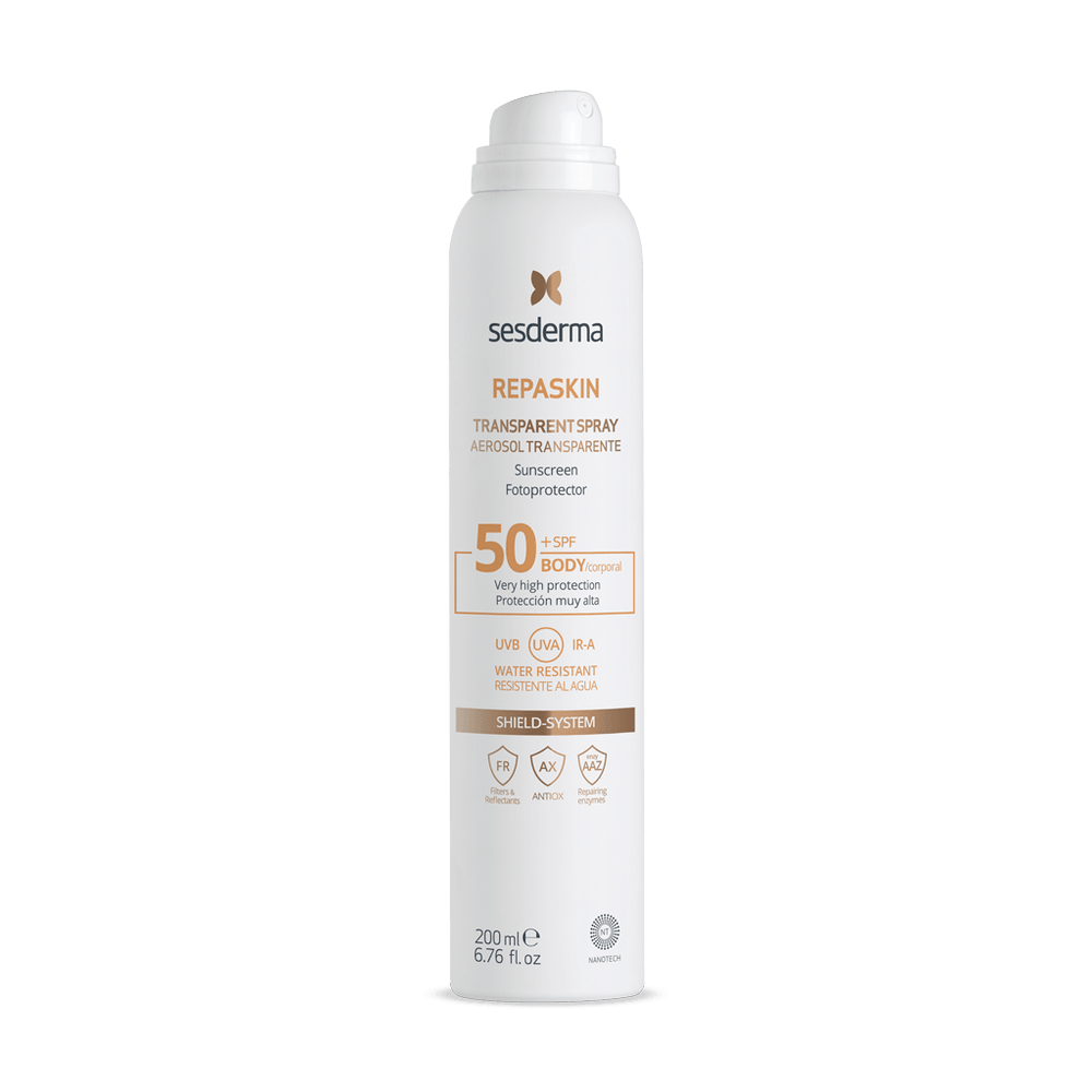 Repaskin Clear Spray SPF50 - GOLDFARMACI