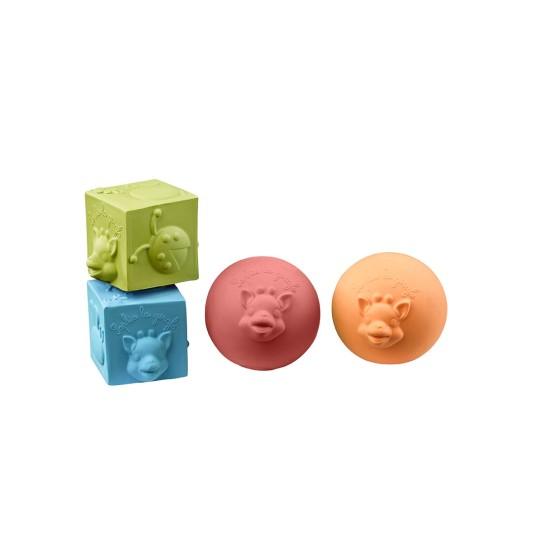Set 2 Balls + 2 Cubes - GOLDFARMACI
