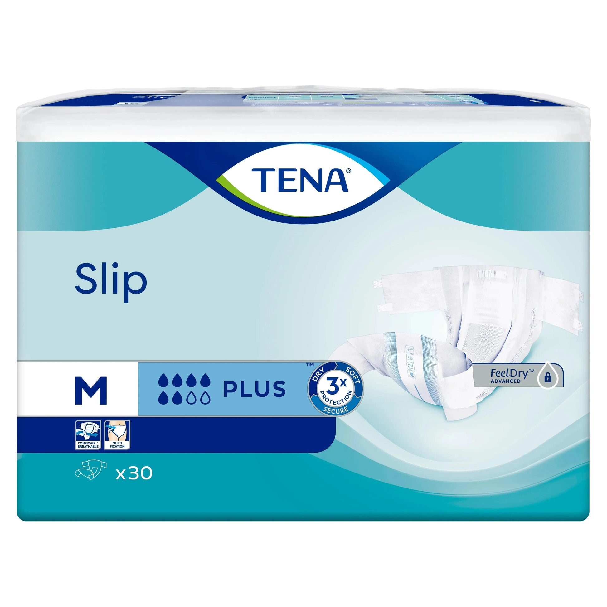 Slip Plus Medium Adult Diapers - GOLDFARMACI