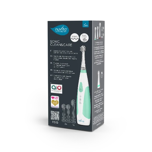 Electric toothbrush for babies and kids - Sonic Clean&Care