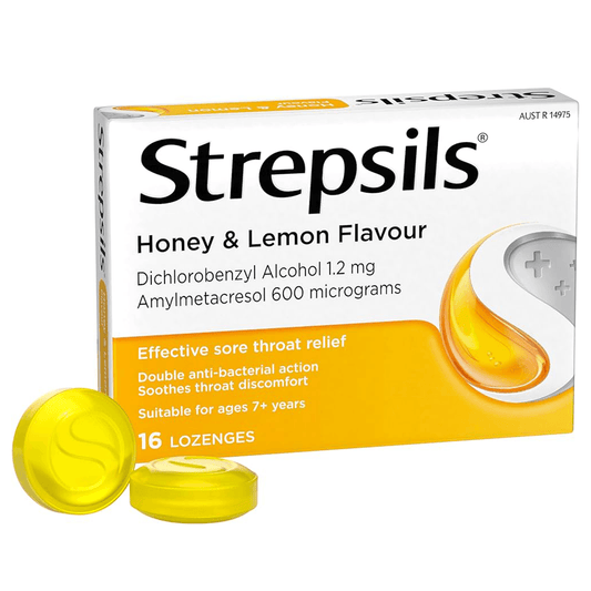 Strepsils Honey and Lemon 24 Tabs - GOLDFARMACI