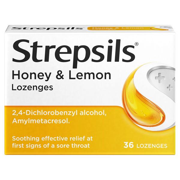 Strepsils Honey and Lemon 24 Tabs - GOLDFARMACI