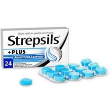 Strepsils Plus 24 Tabs - GOLDFARMACI