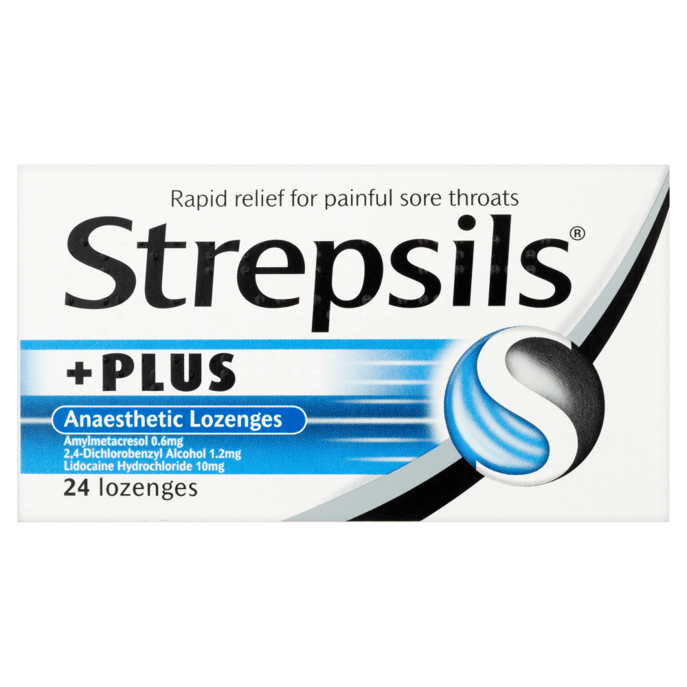 Strepsils Plus 24 Tabs - GOLDFARMACI