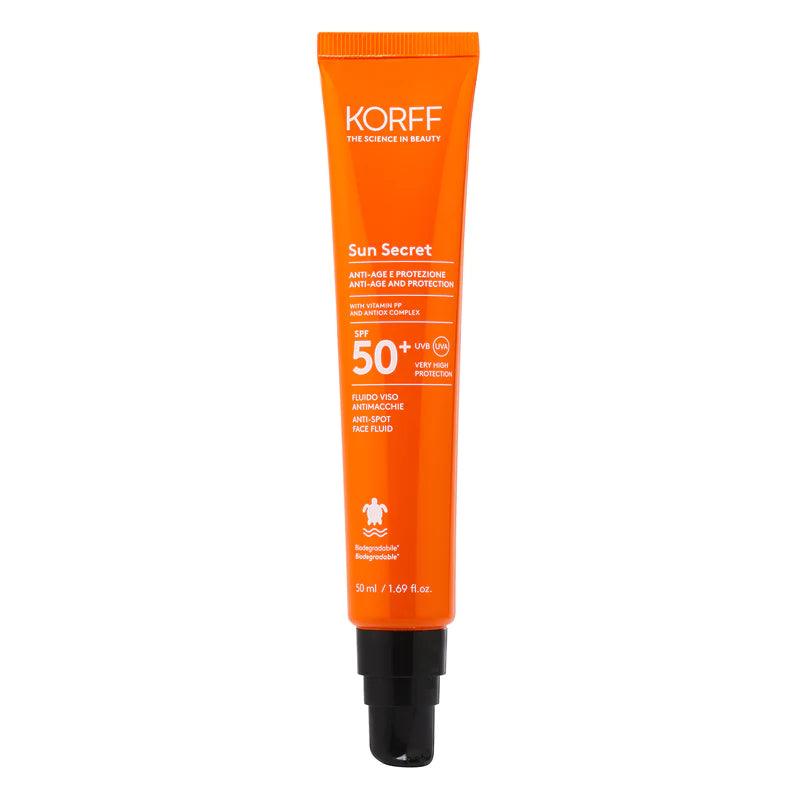 Sun Secret Anti Spot Face Fluid Spf 50+ 50ml - GOLDFARMACI