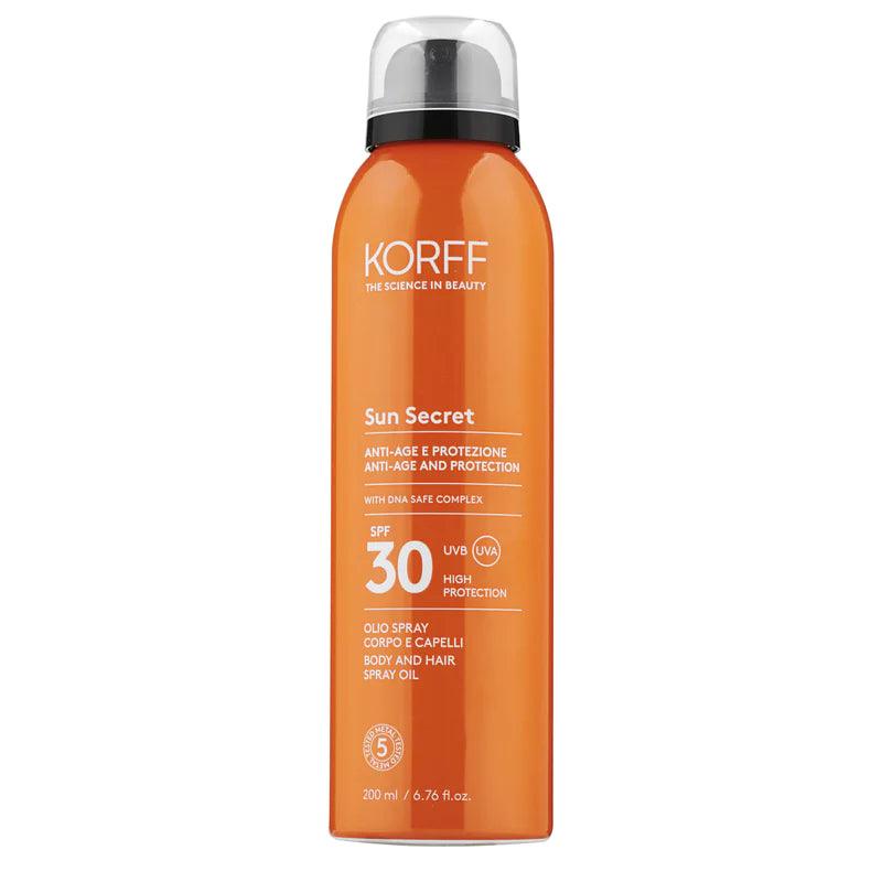 Sun Secret Body And Hair Oil SPF 30 - GOLDFARMACI