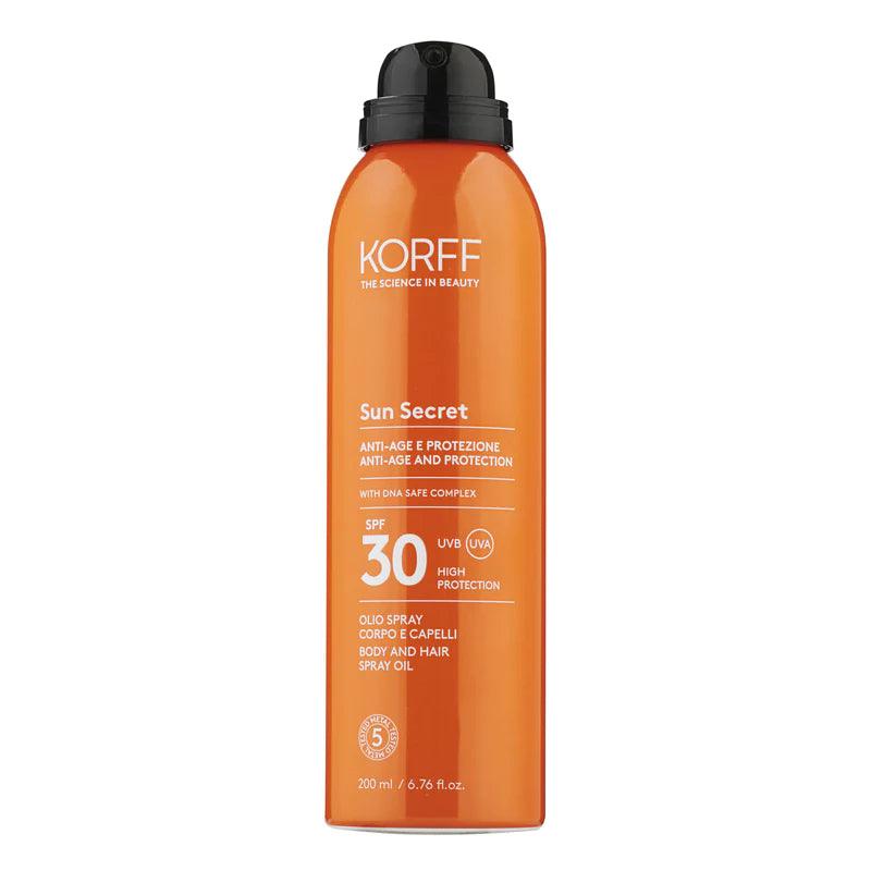 Sun Secret Body And Hair Oil SPF 30 - GOLDFARMACI