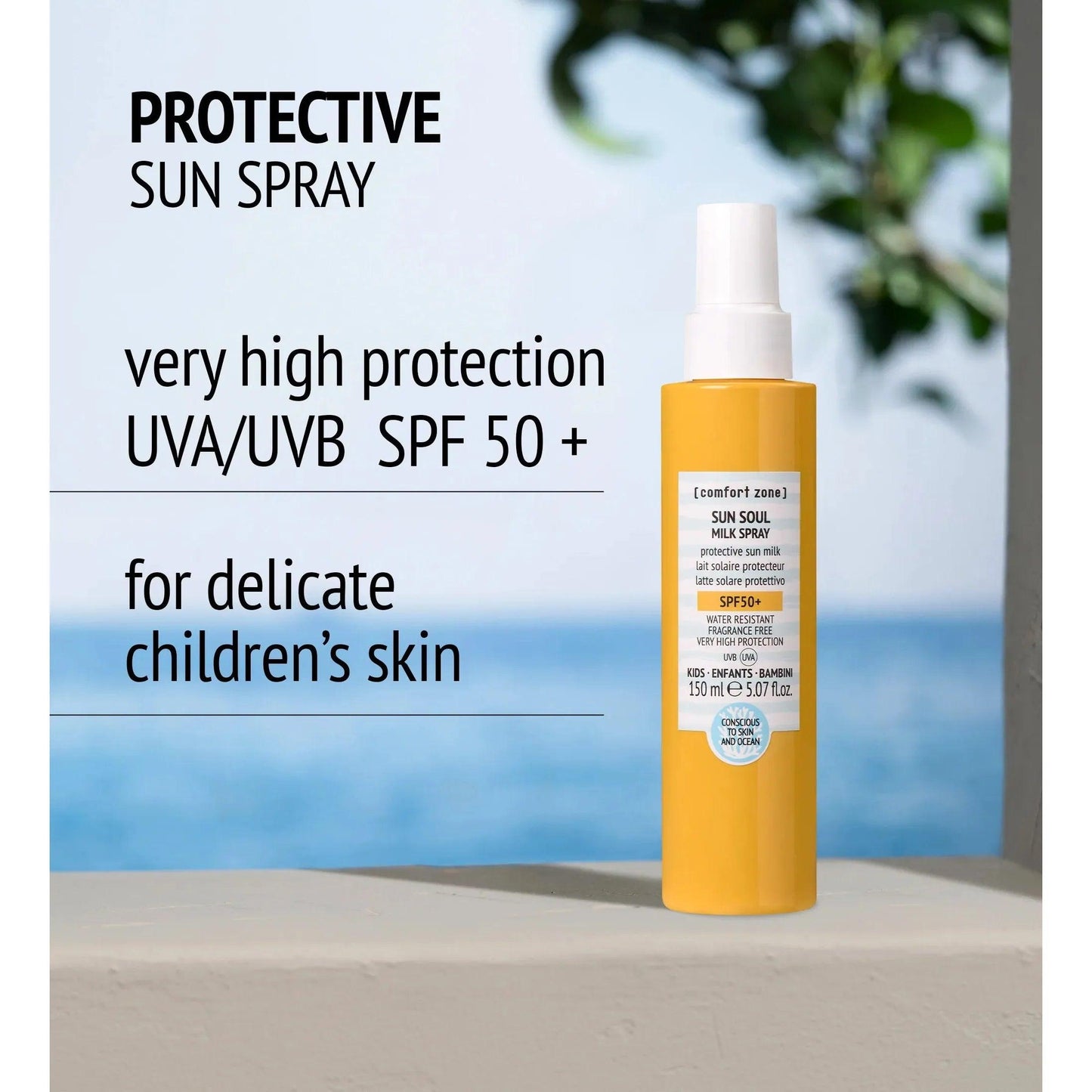 Sun Soul Milk Spray SPF50+ Kids - GOLDFARMACI