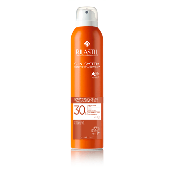 Sun System Transparent Spray Wet Skin SPF30 - GOLDFARMACI