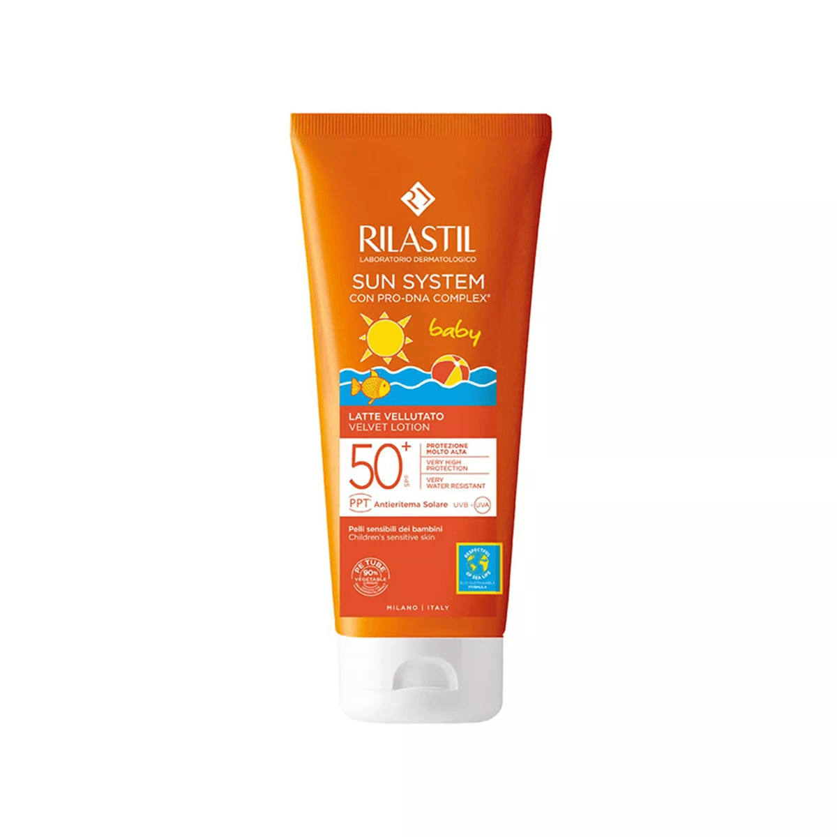 Sun System Velvet Baby Lotion SPF50 - GOLDFARMACI