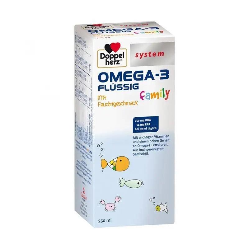 System Omega-3 family liquid, 250 mL - GOLDFARMACI