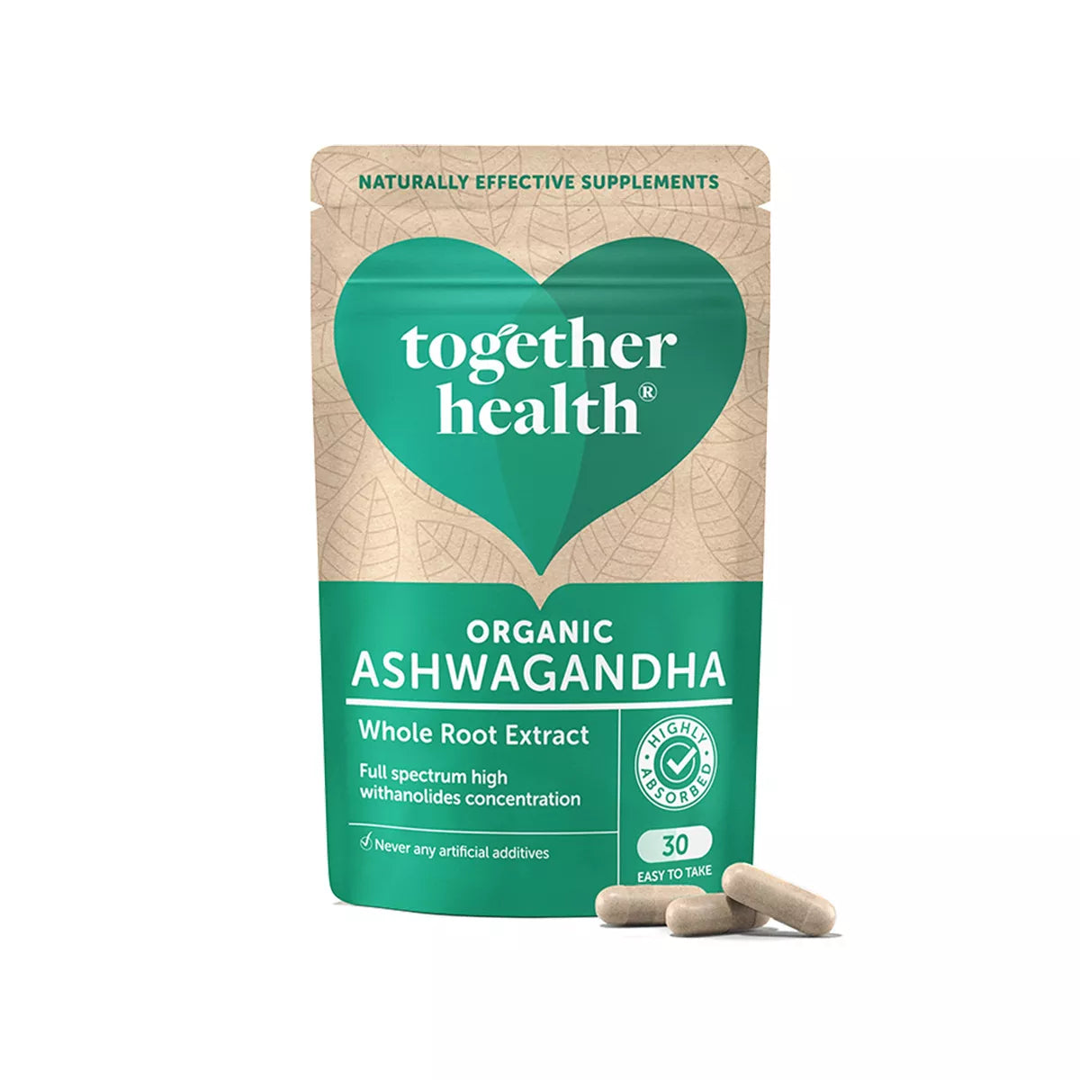 Organic Ashwagandha x30caps