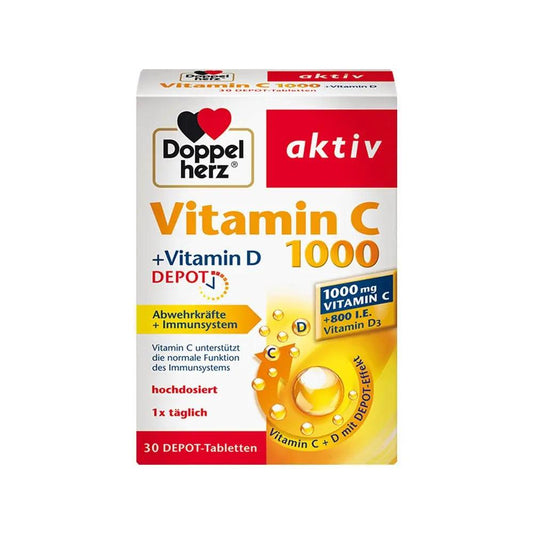 Vitamin C 1000 + Vitamin D - GOLDFARMACI