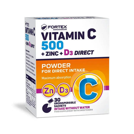 Vitamin C 500 + Zink + D3 Direct - GOLDFARMACI