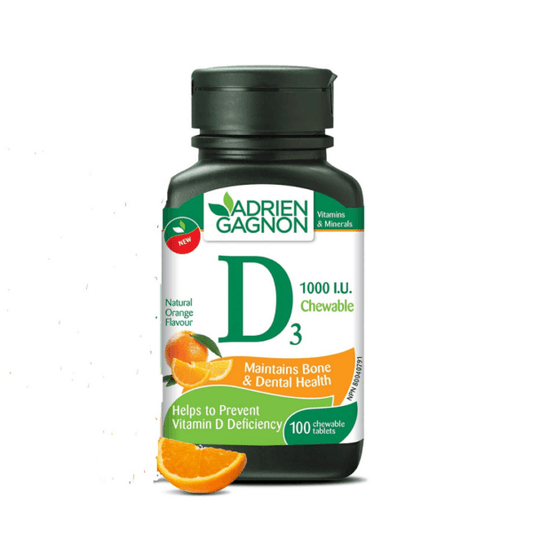 Vitamin D3 1000 UI Chewable - GOLDFARMACI