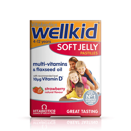 Wellkid Soft Jelly 4-12 Years 30Tabs - GOLDFARMACI