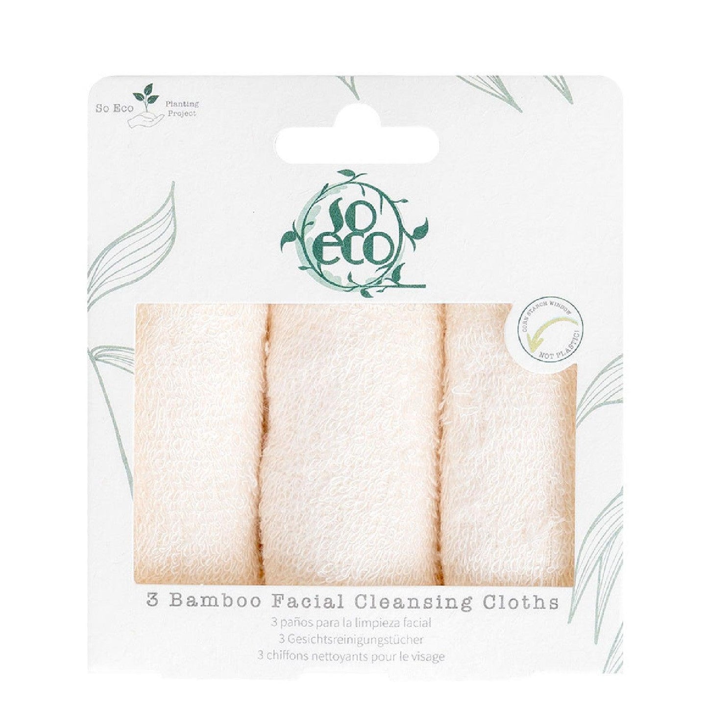 3 Facial Cleansing Cloths - GOLDFARMACI