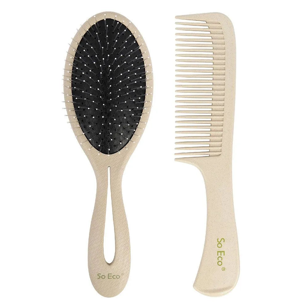 Biodegradable Detangling Hair Set - GOLDFARMACI