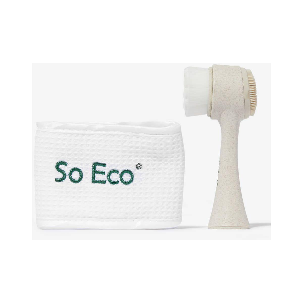 Biodegradable Facial Cleansing Brush and Waffle Headband Sets - GOLDFARMACI