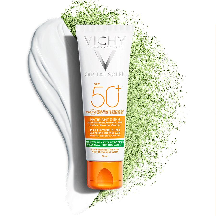 Capital Soleil Mattifying 3-In1 SPF50+ - GOLDFARMACI