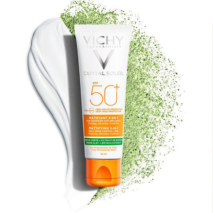 Capital Soleil Mattifying 3-In1 SPF50+ - GOLDFARMACI