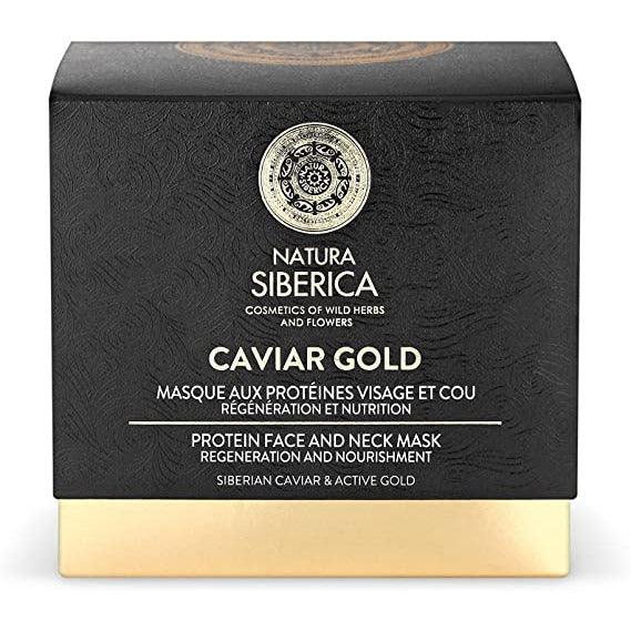 Caviar Gold Protein face and neck mask, 50ml. - GOLDFARMACI