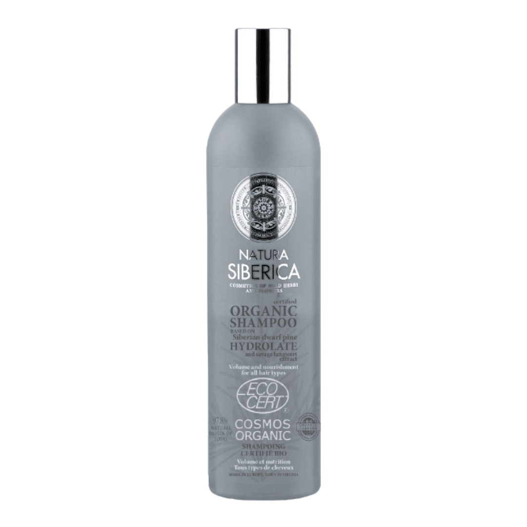 Certified Organic Shampoo, Volume and Nourishment, for all hair types 400ml - GOLDFARMACI