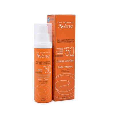 Crème Solaire Anti - Âge Teintée SPF50+ 50ml - GOLDFARMACI