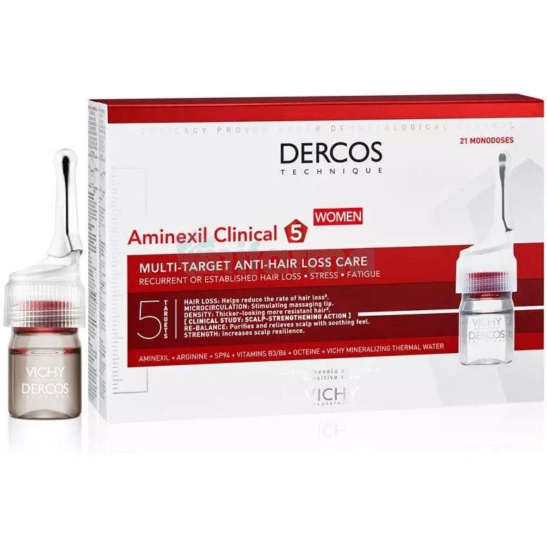 Dercos Aminexil Clinical 5 Women 21pcs - GOLDFARMACI