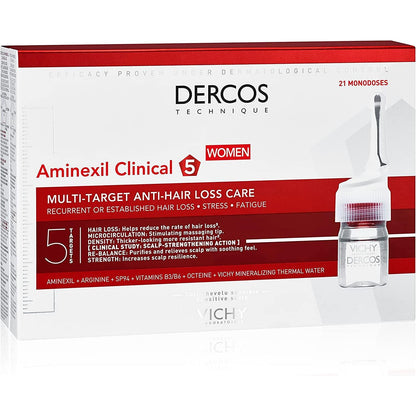 Dercos Aminexil Clinical 5 Women 21pcs - GOLDFARMACI