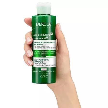 Dercos Anti-Dandruff K Purifying Shampoo - GOLDFARMACI