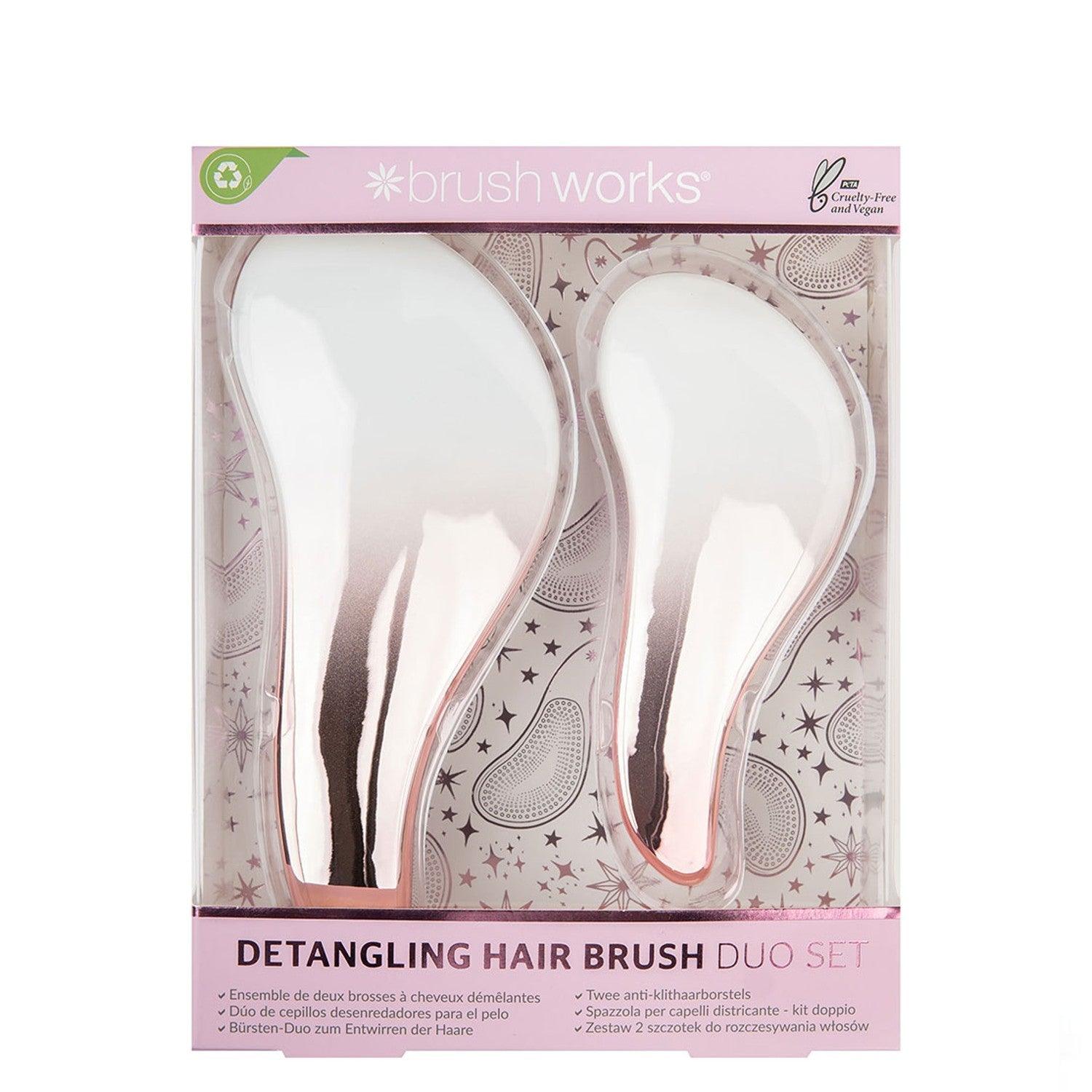 Detangling Hair Brush Duo Set - GOLDFARMACI