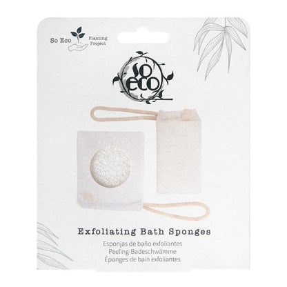 Exfoliating Bath Sponges 2 Pack - GOLDFARMACI