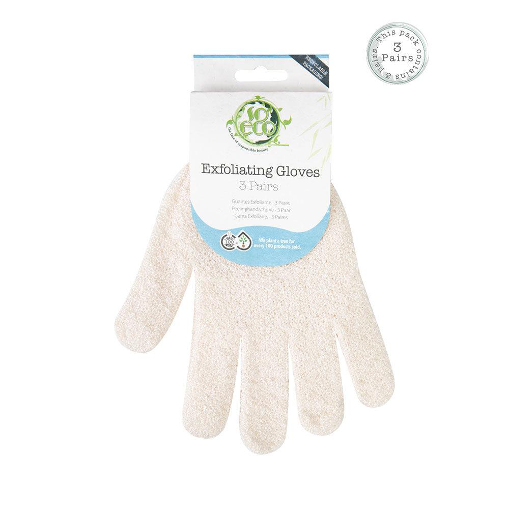 Exfoliating Gloves 3 Pack - GOLDFARMACI