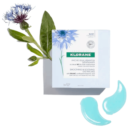 Eye Patches with ORGANIC Cornflower - GOLDFARMACI