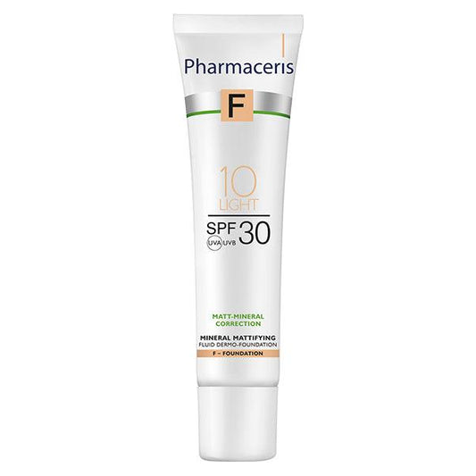 F-Line - Matt Mineral Fluid Pore Refining - SPF30+ - GOLDFARMACI