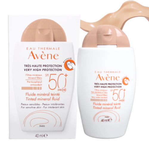 Fluide Mineral Teinté SPF 50+ 40ml - GOLDFARMACI