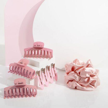 Hair Clip and Scrunchie Set - GOLDFARMACI