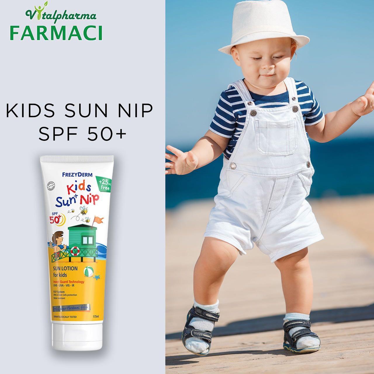 Kids Sun + Nip SPF50+ - GOLDFARMACI