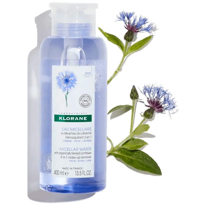 Micellar cleansing water with Organic Cornflower - GOLDFARMACI