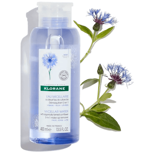 Micellar cleansing water with Organic Cornflower - GOLDFARMACI
