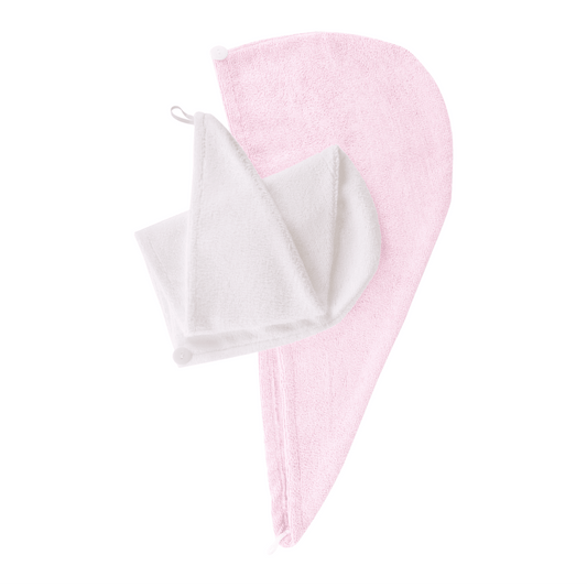 Microfibre Hair Towel Wrap 2 Pack - GOLDFARMACI
